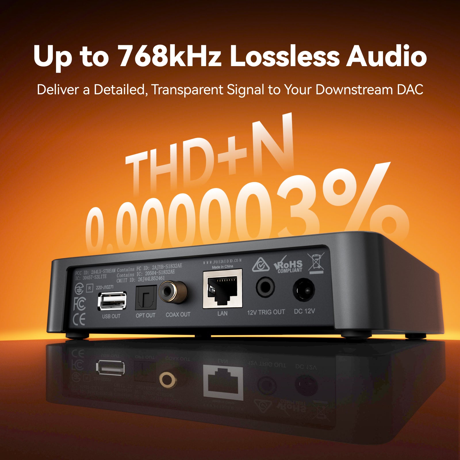 Fosi Audio S3 Lite HiFi Music Audio Streamer