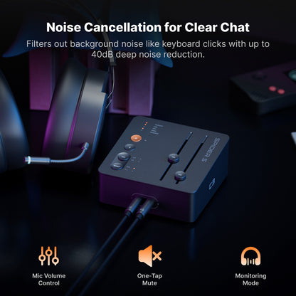 Fosi Audio C3 Gaming Sound Card & DAC/Amp