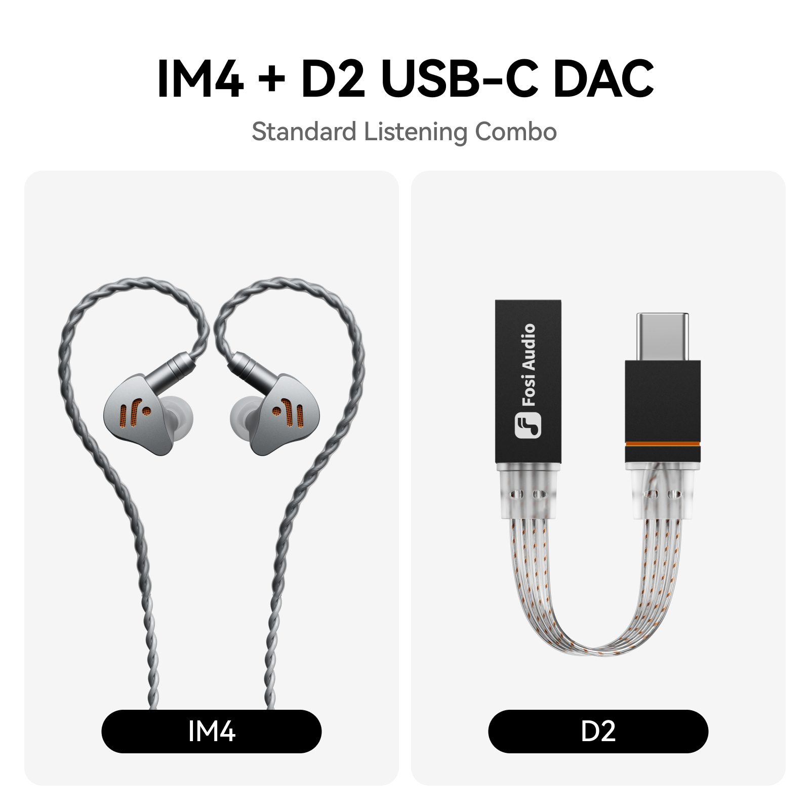 Fosi Audio IM4 Open-Back In-Ear Monitor