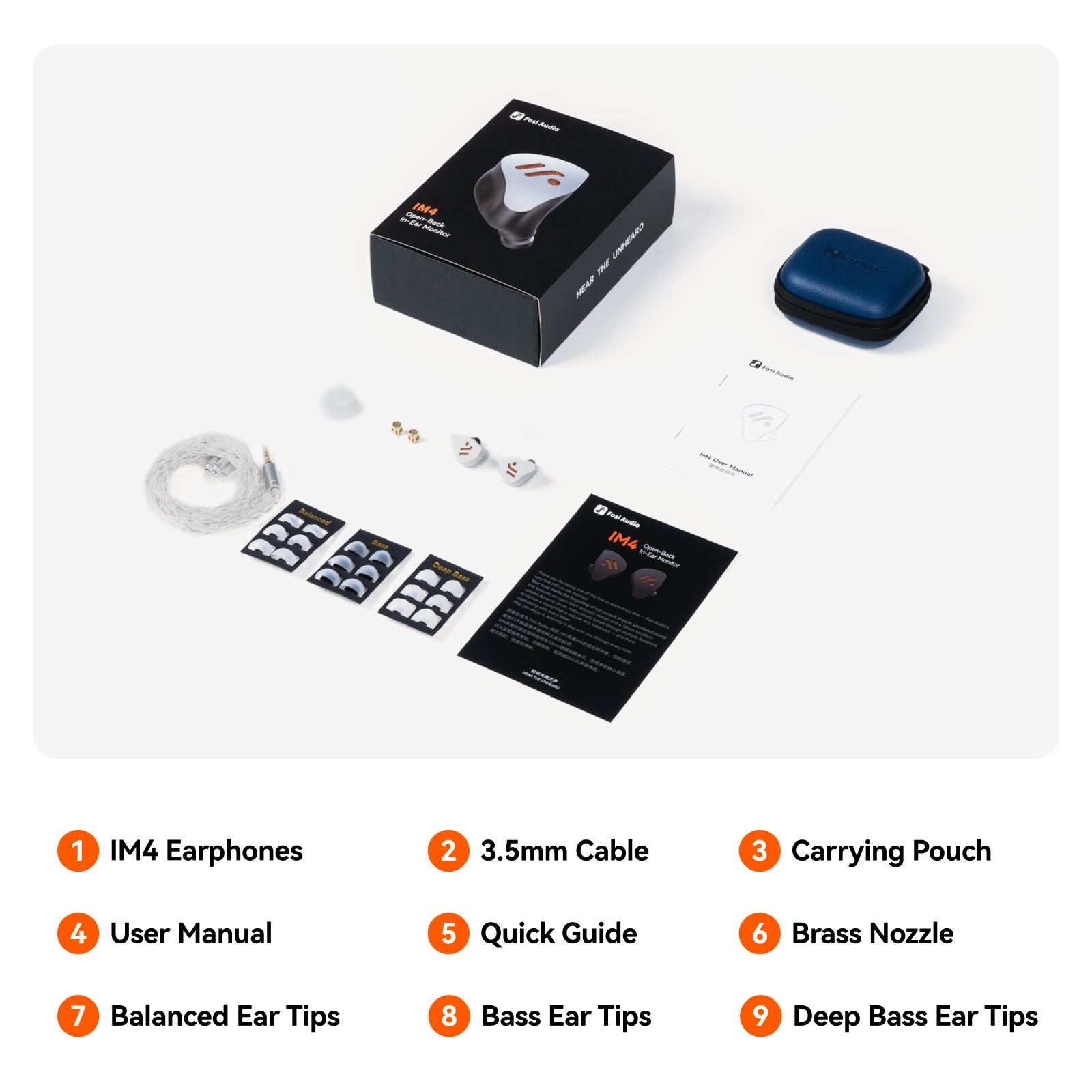 Fosi Audio IM4 Open-Back In-Ear Monitor