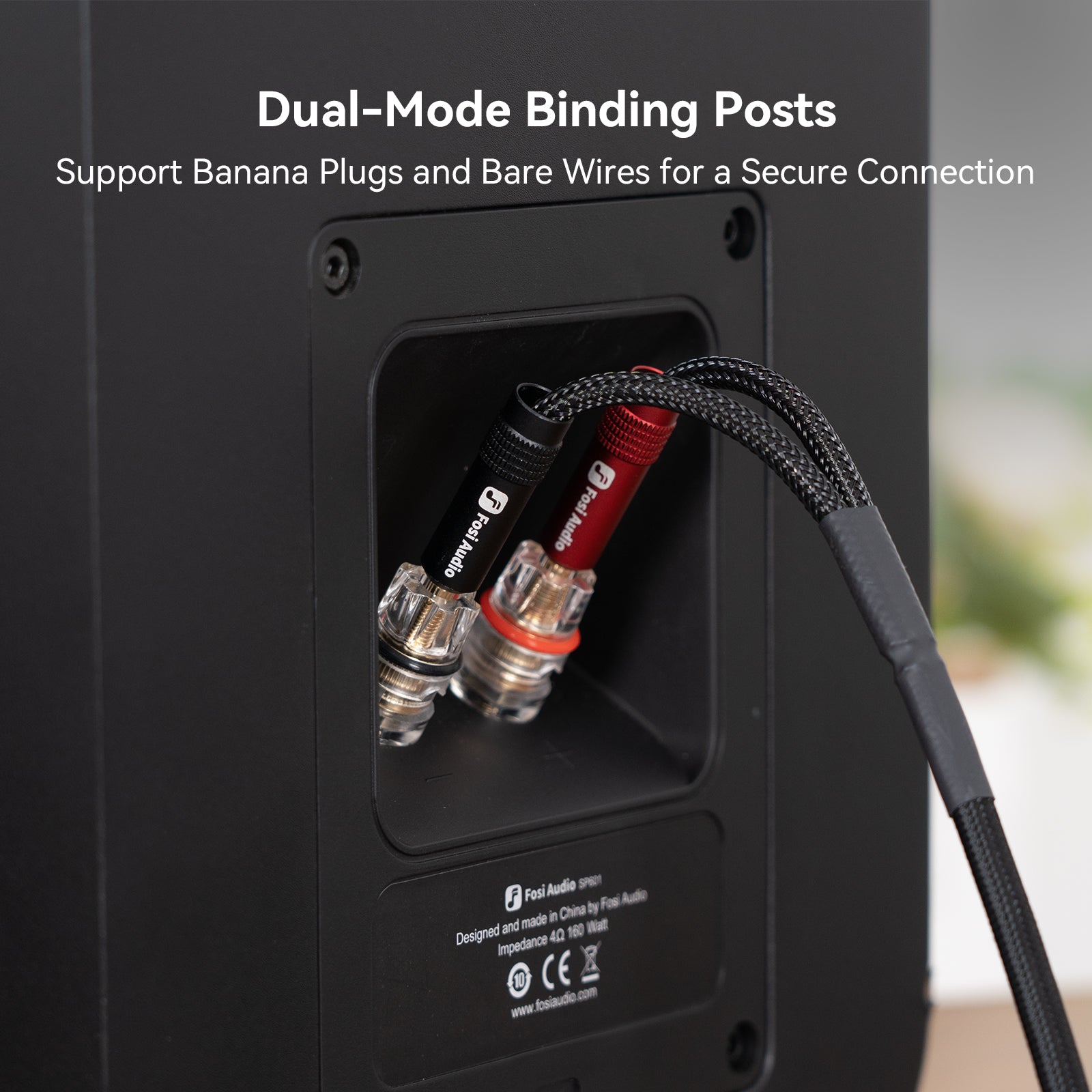 Fosi Audio SP601 Bookshelf Passive Speakers