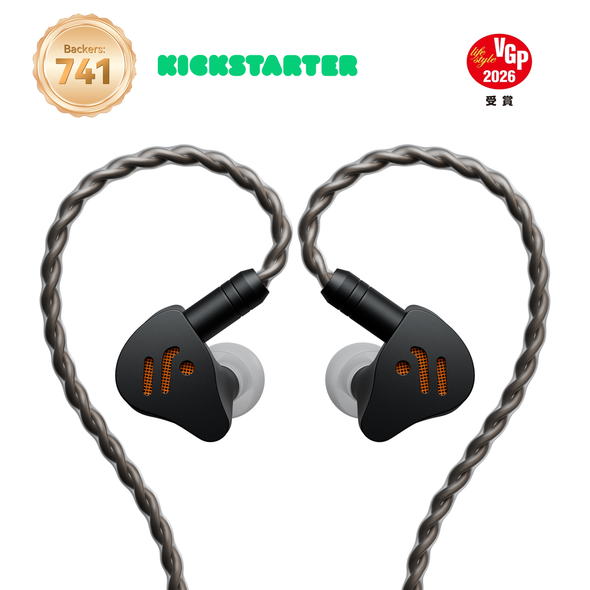 Fosi Audio IM4 Open‑Back Wired Earbuds – All‑Day Comfort for Work, Com