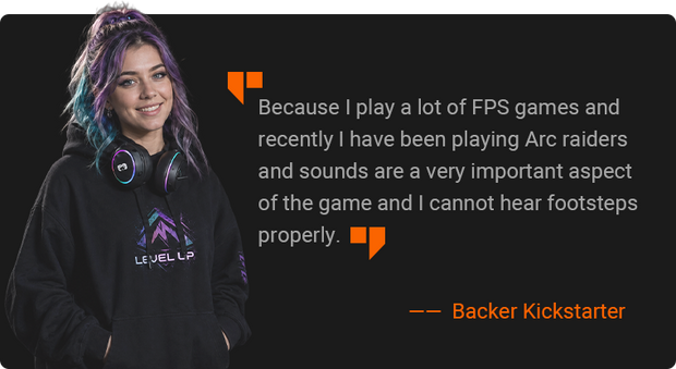 Backer feedback about C3 audio detail