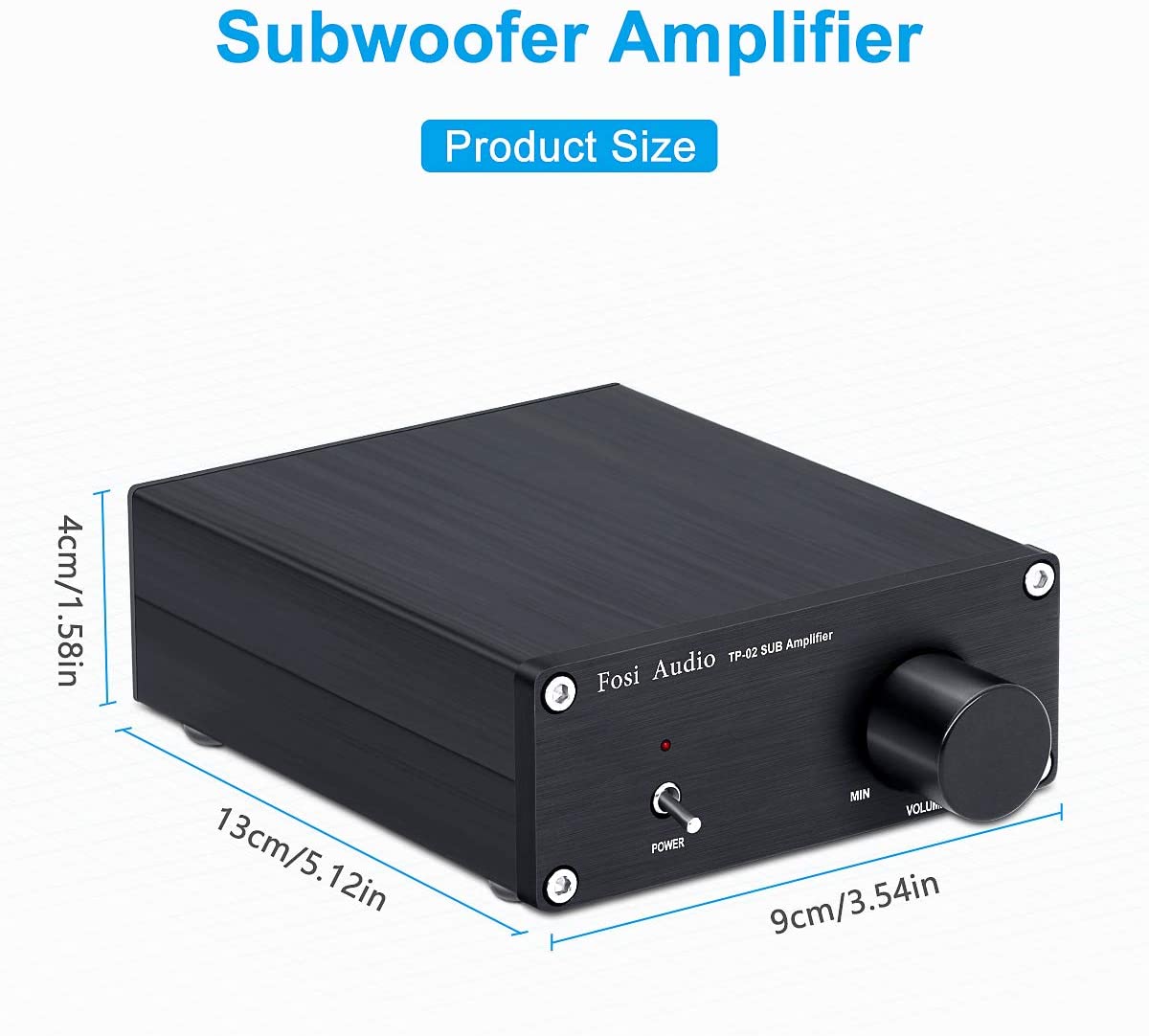 Fosi Audio TP-02 Subwoofer Amplifier