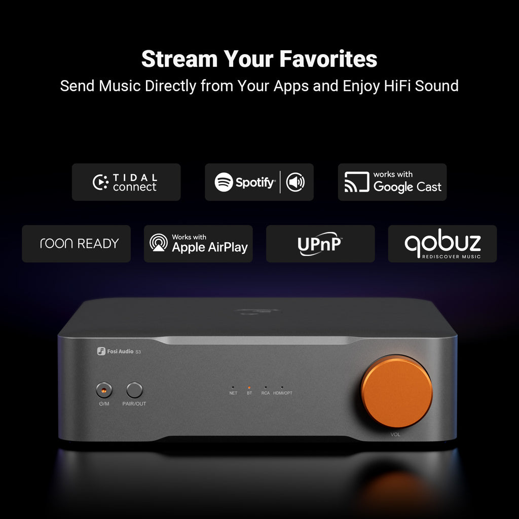 Fosi Audio S3 Balanced HiFi Streamer - Fosi Audio
