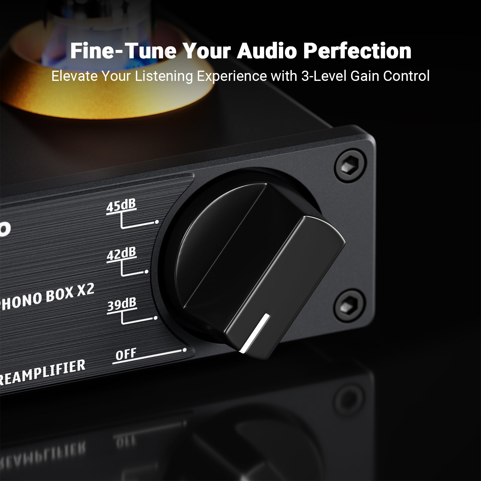 Fosi Audio Box X2 MM Turntable Phono Preamplifier