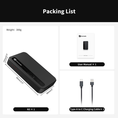 Fosi Audio N3 Portable Bluetooth Headphone Amplifier Receiver - Fosi Audio