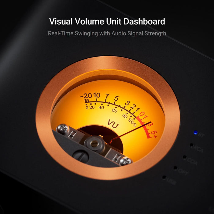 Fosi Audio MC351 2.1 Channel Integrated Amplifier with DAC, VU