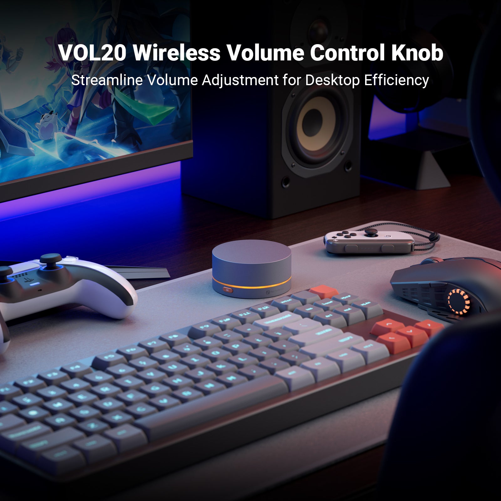 Fosi Audio VOL20 Bluetooth Volume Control Knob