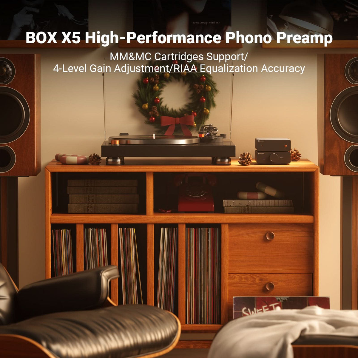 Modulation Box X5 Fosi Audio Box X5 Phono Preamplifier