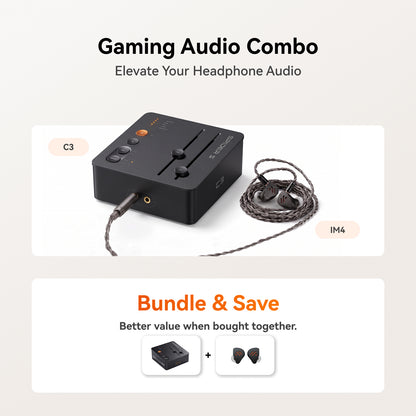 Fosi Audio StepSense C3 Gaming Audio DAC & Headphone Amp