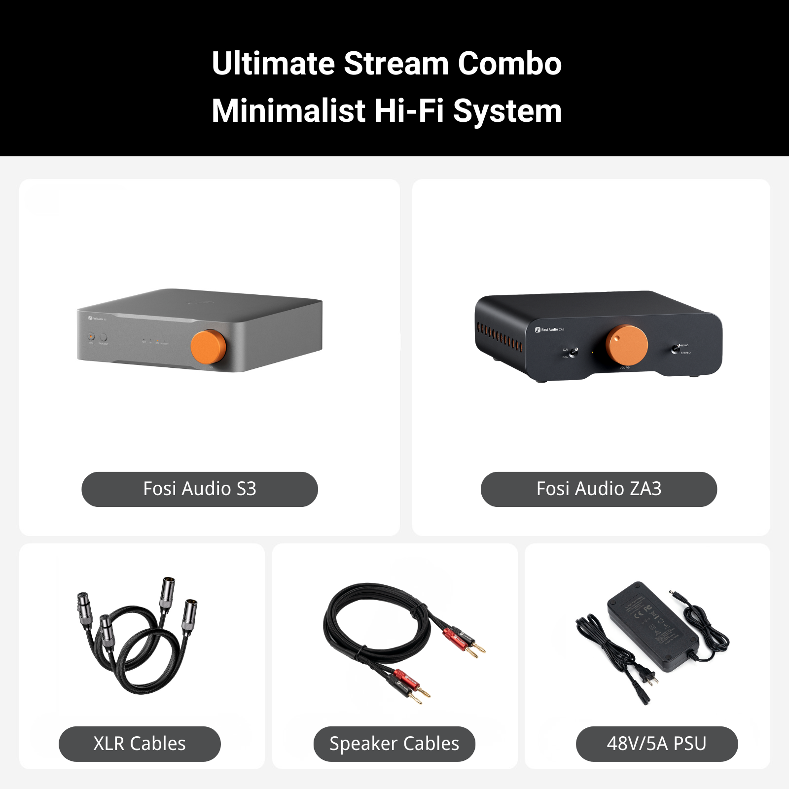 Fosi Audio S3 Balanced HiFi Streamer
