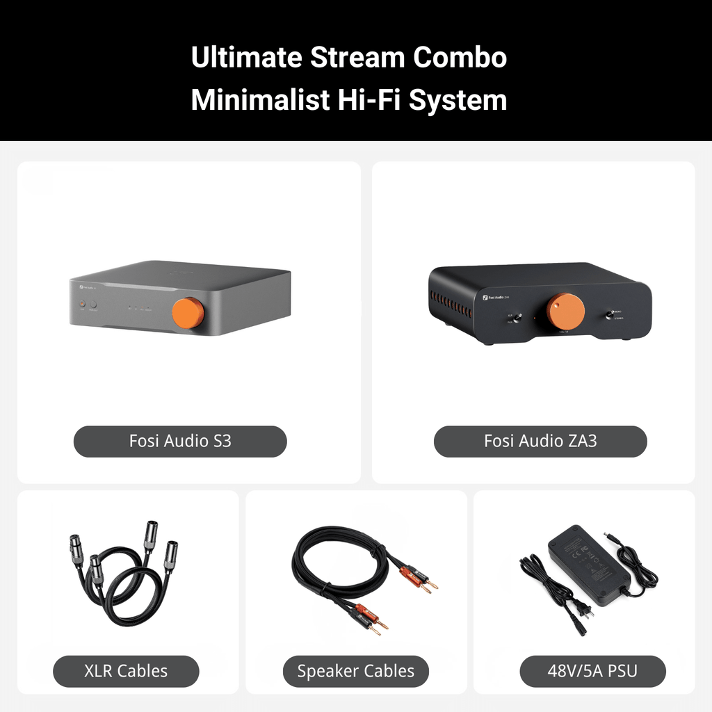 Fosi Audio S3 Balanced HiFi Streamer - Fosi Audio