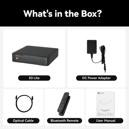 Fosi Audio S3 Lite HiFi Music Audio Streamer