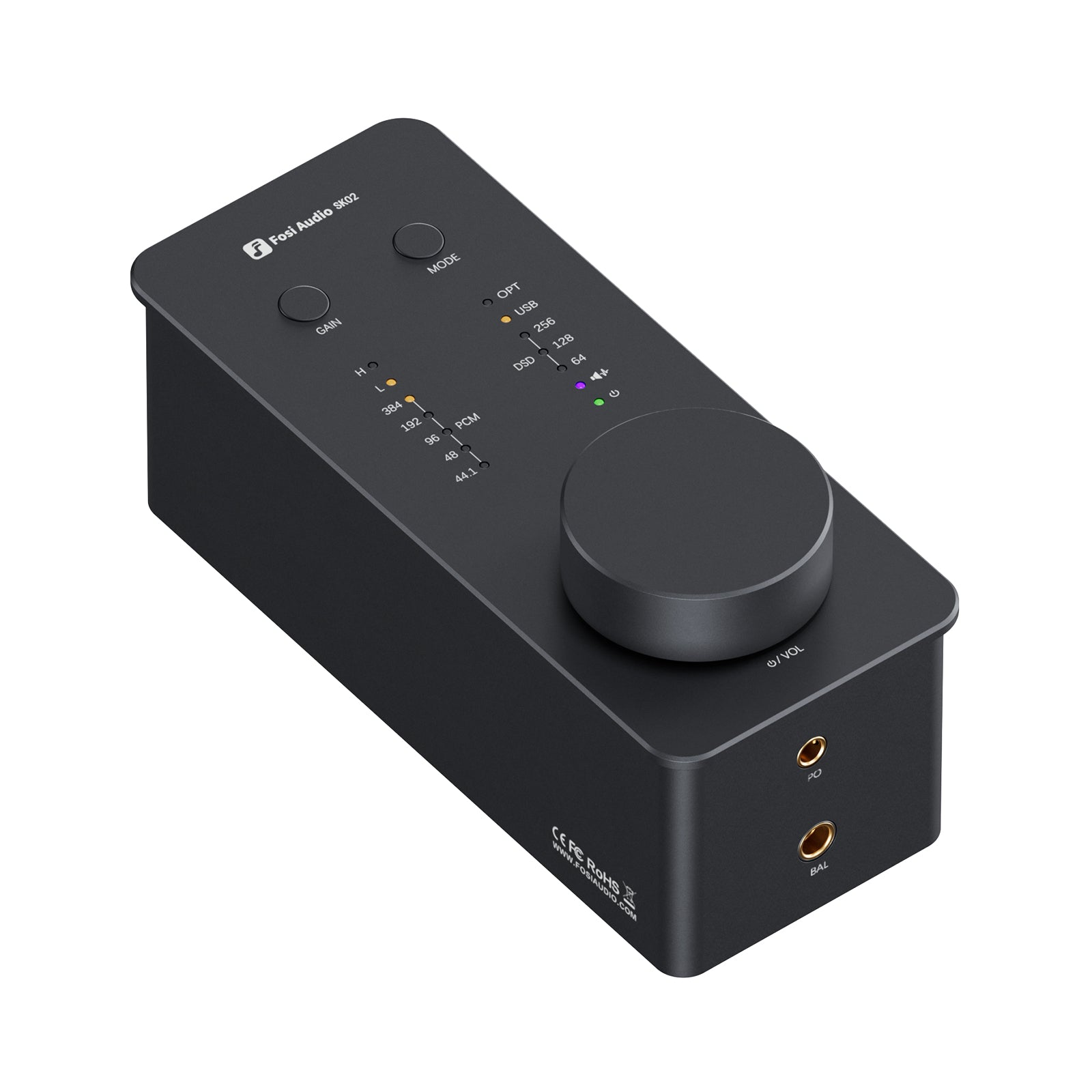 Fosi Audio SK02 Desktop DAC/Headphone Amp - Fosi Audio