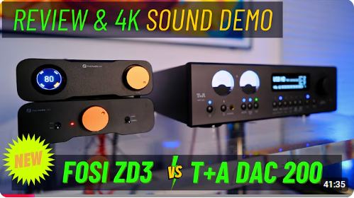 Fosi Audio ZD3 Fully Balanced Desktop DAC Fosi Audio ZD3 Fully Balanced Desktop DAC