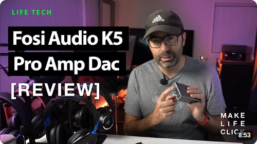 Fosi Audio K5 PRO mini headphone amplifier Stereo Gaming DAC Fosi Audio K5 PRO mini headphone amplifier Stereo Gaming DAC