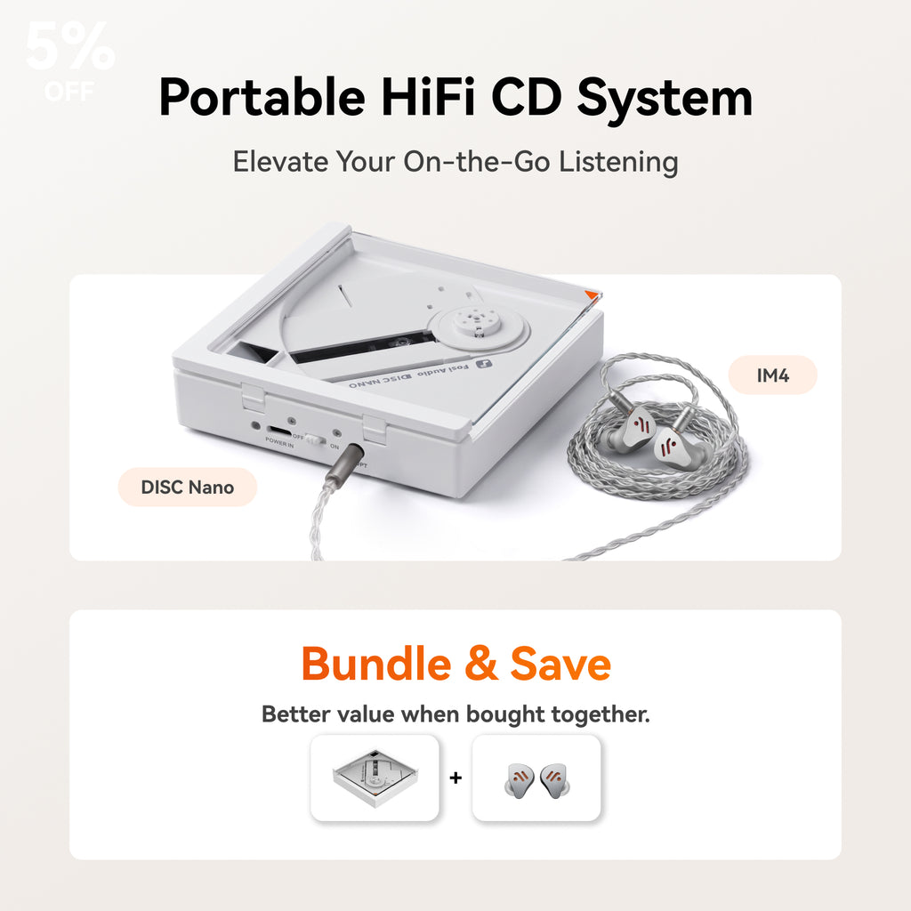 Fosi Audio DISC Nano CD Player