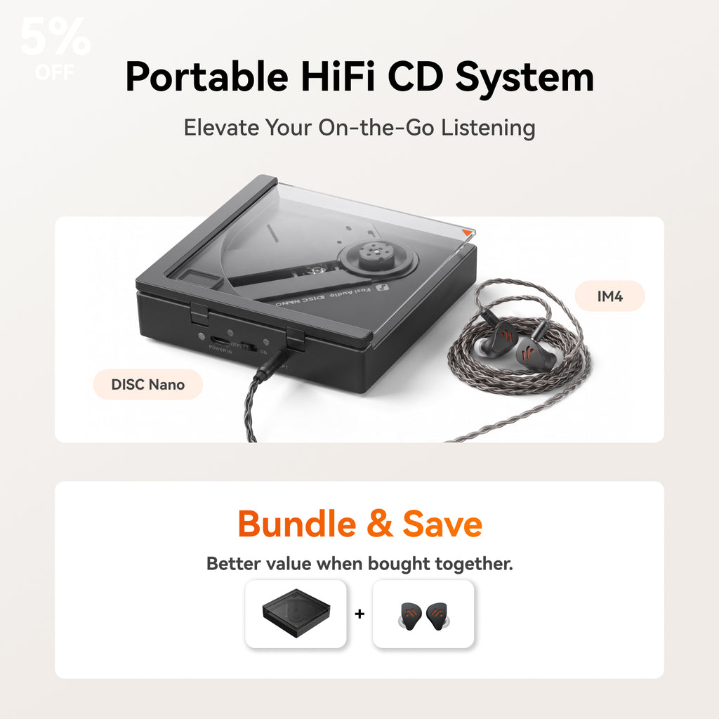 Fosi Audio DISC Nano CD Player