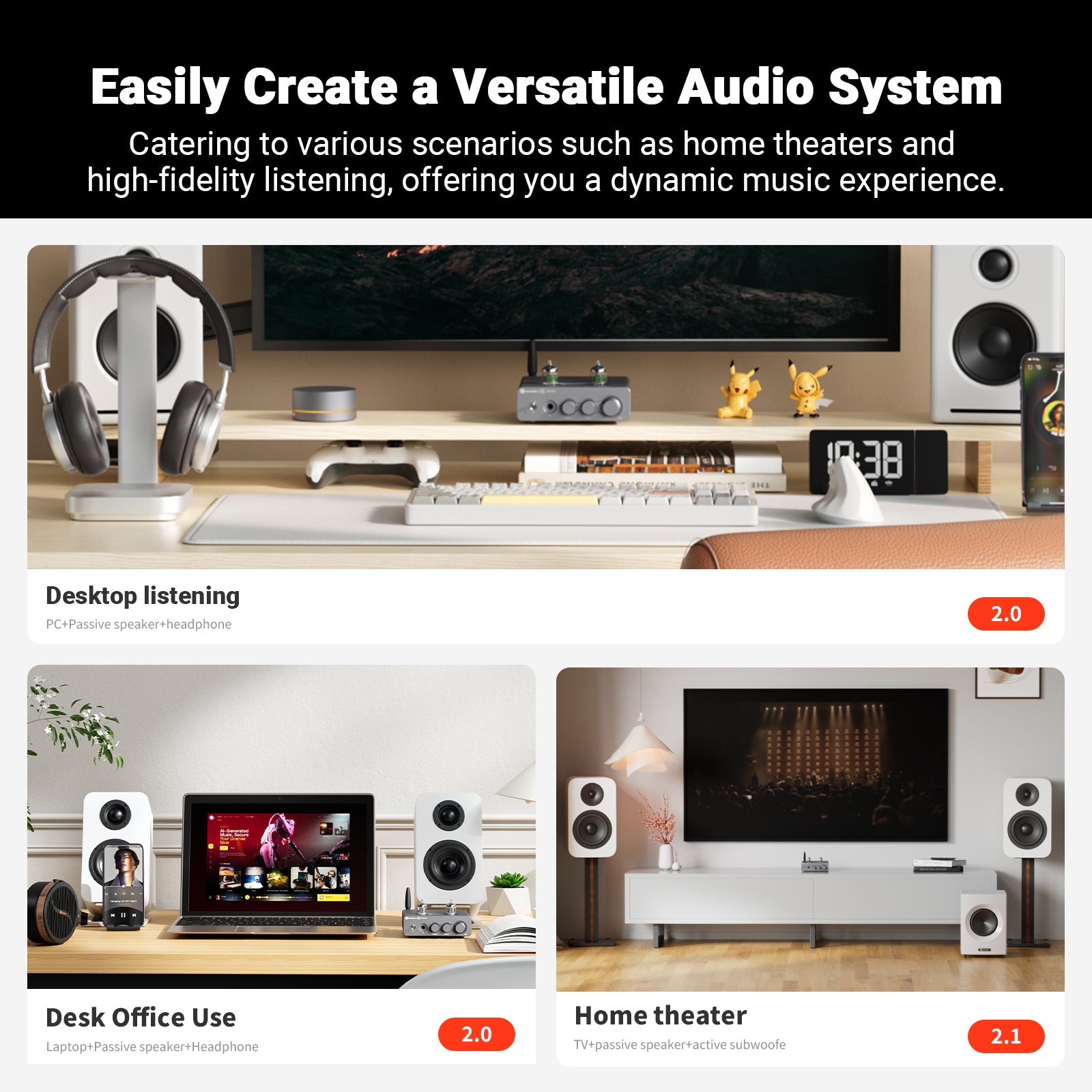 Fosi Audio T20X MKII Vacuum Tube Amplifier