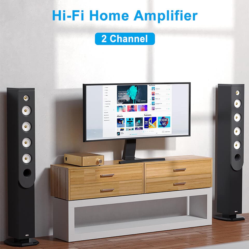 Fosi Audio HD-A1 Hi-Fi Home Class AB Power Amplifier
