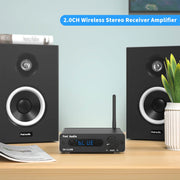 DA2120B Wireless Bluetooth Amp for Stereo Audio Class D Amp – Fosi