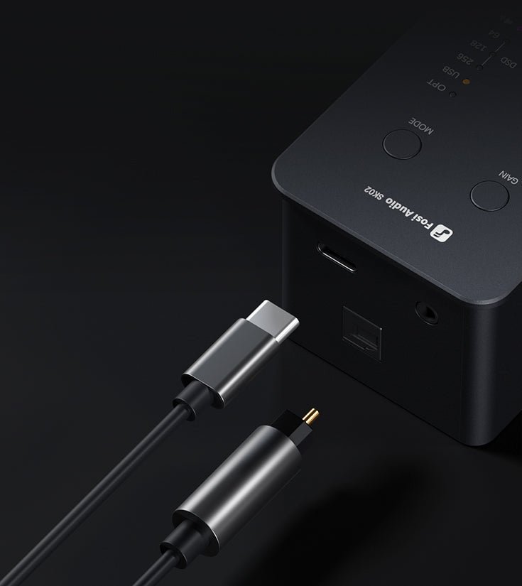 Optical & USB Input Flexibility Supported